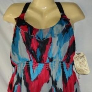 Women's L8ter NWT Ruffled Top Size 2X